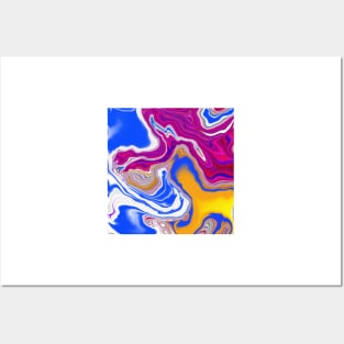 No.001 Granite & Marble Abstract Art Posters and Art